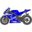 画像1: 1/12ヤマハYZR-M1'05ロッシ ゴロワーズデカール (1)