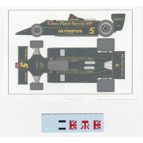 1 20 マルティニ タイプ79 1979 前期 デカールセット - 模型製作用品